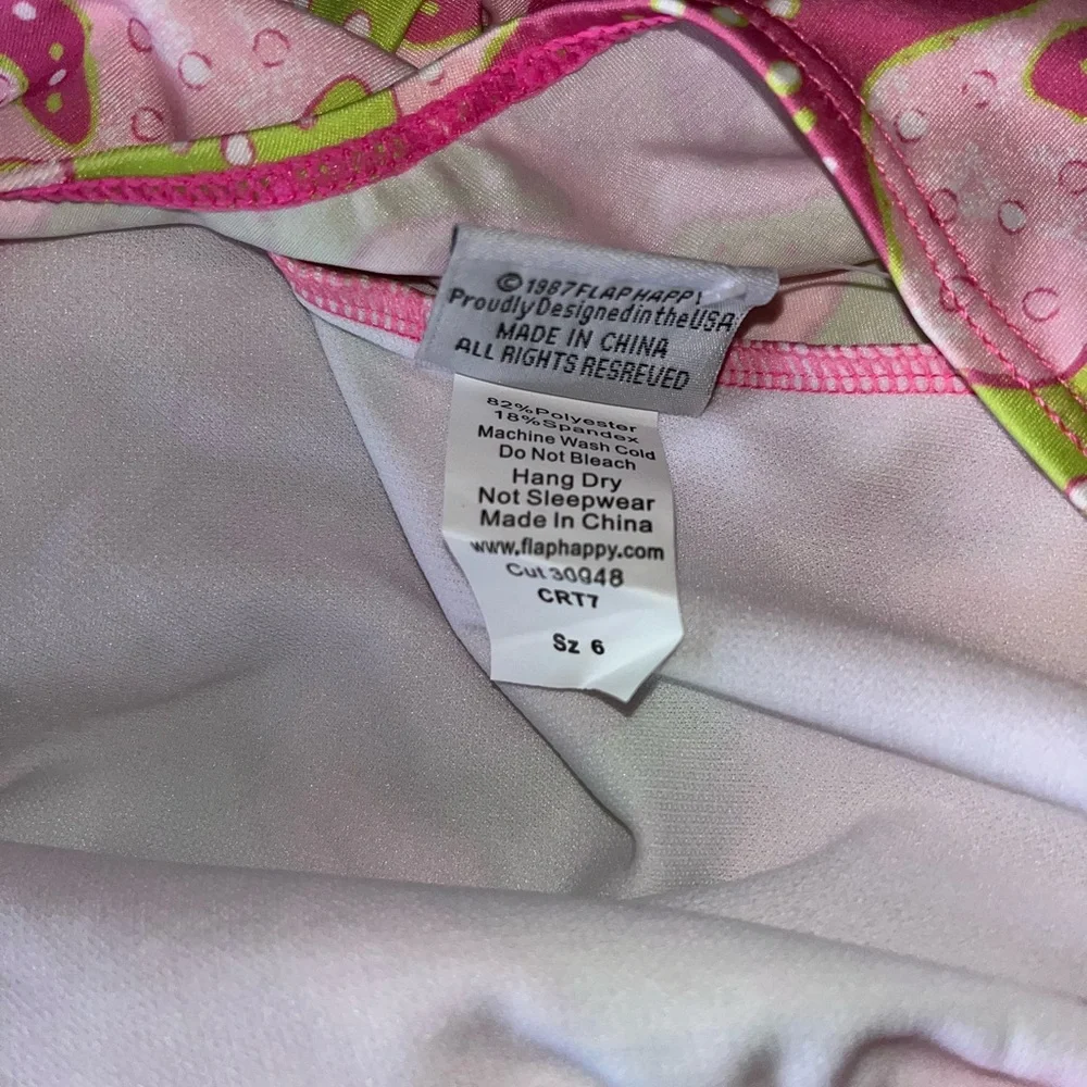 Flap Happy Kids UV 50 NWT Starfish Ruffle Swimsuit Size 6